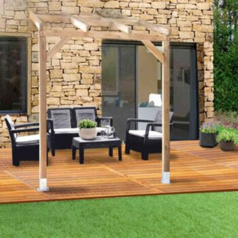 Tetto Couv'Terrasse in legno 3x2m – senza tetto