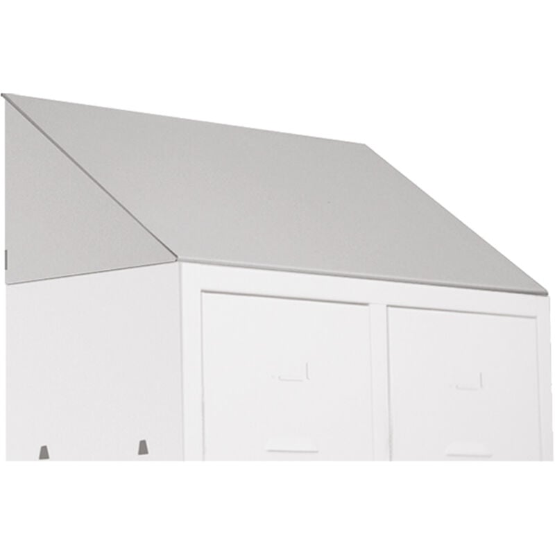 Tetto inclinato 68 x 34 x h.15 per spogliatoio