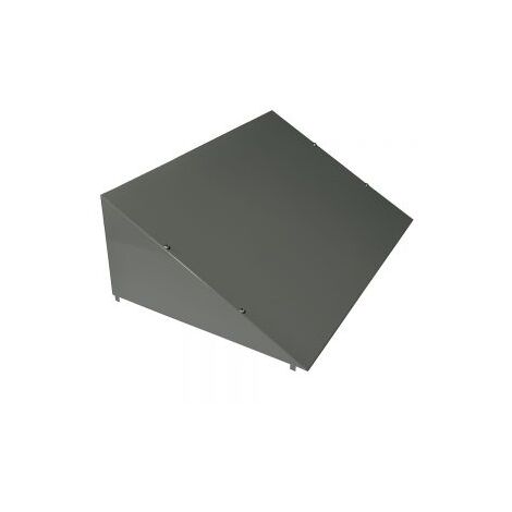 TETTO INCLINATO ANTIPOLVERE PER ARMADIO METALLICO 60 X 40 X H20 CM