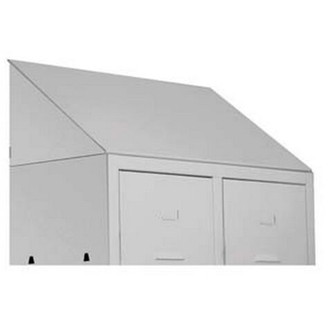 TETTO INCLINATO PER ARMADIO SPORCO/PULITO - 2 ANTE, CM.68,5X50