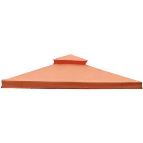Tetto Sostitutivo per Gazebo 3x3m in Poliestere Terra
