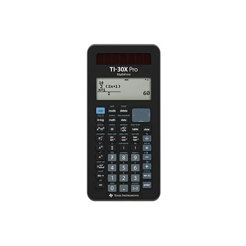 

Texas Instruments Calculadora de Escuela científica TI-30X Pro MathPrint™