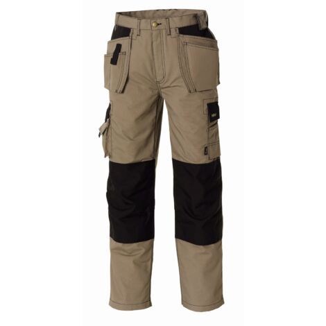 teXXor Arbeitshose Twill Bundhose Panama Canvas 48 khaki 431248