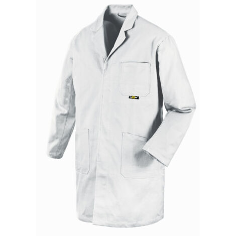 teXXor® Kittel 290 g/m² weiß Öko-Tex 100% Baumwolle 8064XL Gr.XL