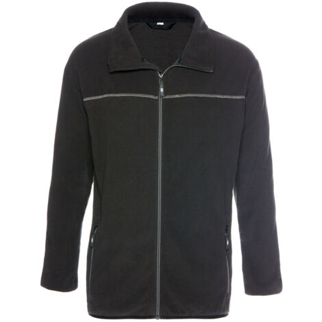 teXXor® Microfleece-Jacke BERGEN schwarz 8718L Gr.L 100% Polyester