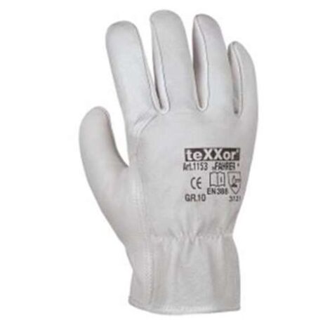 teXXor® Rindnappaleder-Handschuh FAHRER Kat.2 Leder 11538 Gr.8
