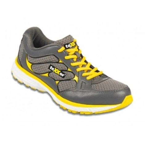 teXXor® S1P-Sicherheitshalbschuhe ROUBAIX, Grau/Gelb