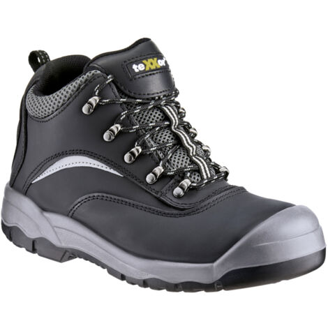 teXXor® S3-Sicherheitsschnürstiefel CANNES, Schwarz/Grau