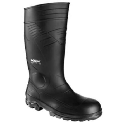 teXXor® S5-PVC-Sicherheitsstiefel schwarz EN ISO 20345, 652038 Gr.38