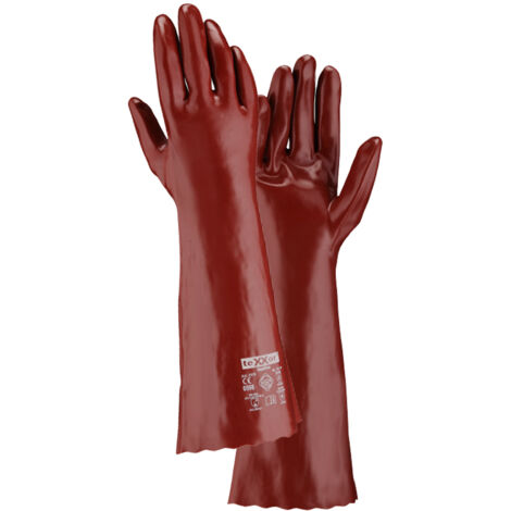 teXXor® topline Chemikalienschutzhandschuhe, Kat. 3 aus Polyvinylch 2113 Gr.10