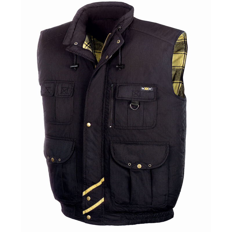 Weste trondheim schwarz m 4258 - Texxor