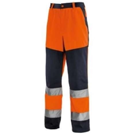 TRIZERATOP teXXor® Warnschutz-Bundhose ROCHESTER leuchtorange/navy 435558