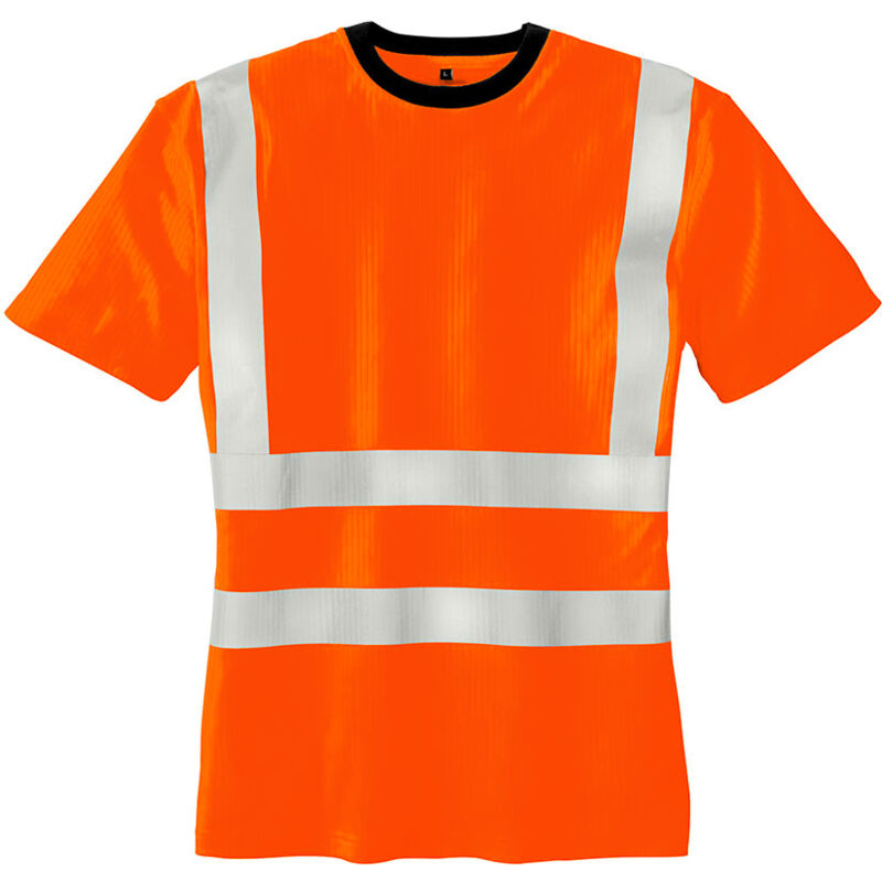 Image of Texxor Warnschutz-T-Shirt hooge, leuchtorange, Gr. l