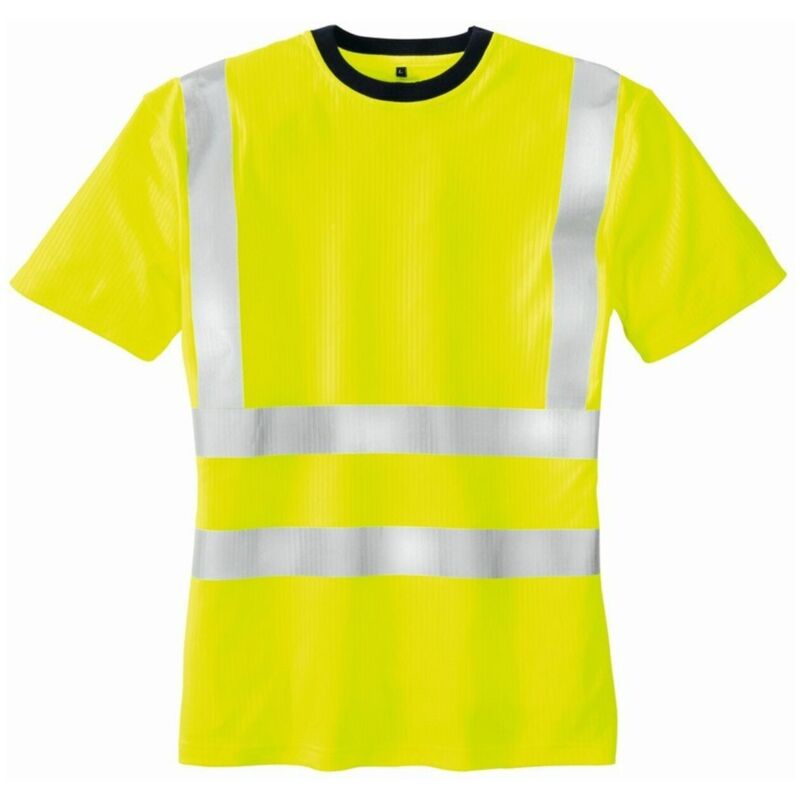 Texxor Warnschutz-T-Shirt hooge, leuchtgelb, Gr. l