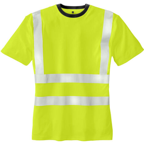 TEXXOR Warnschutz-T-Shirt HOOGE leuchtgelb Gr. M