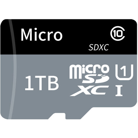 TF-Karte Große Kapazität Micro SD-Karte 1TB U1 Klasse 10 TF-Karte Hochgeschwindigkeits-Speicherkarte