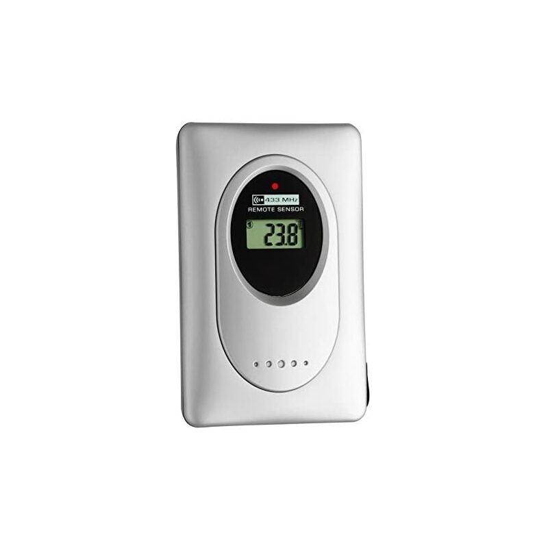 TFA-Dostmann 30.3139 termómetro ambiental Estación meteorológica electrónica Interior Gris