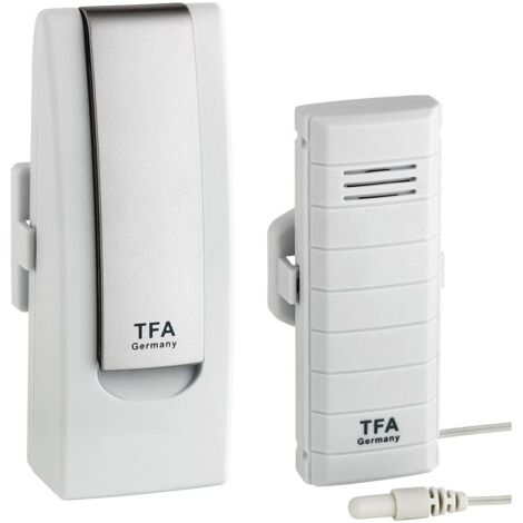 TFA 31.4002.02 stazione meteorologica digitale Grigio Batteria