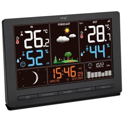 TFA 35.1118.01 schwarz SEASON Funk-Wetterstation