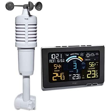 TFA Dostmann Spring Breeze 35.1140.01 Funk-Wetterstation Anzahl Sensoren max. 3