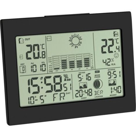 TFA Dostmann HORIZON 35.1155.01 Funk-Wetterstation Anzahl Sensoren max. 3