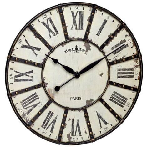 TFA 60.3039.02 VINTAGE XXL Design Wanduhr