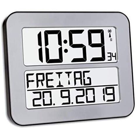 TFA 60.4512.54  silber TIMELINE MAX
