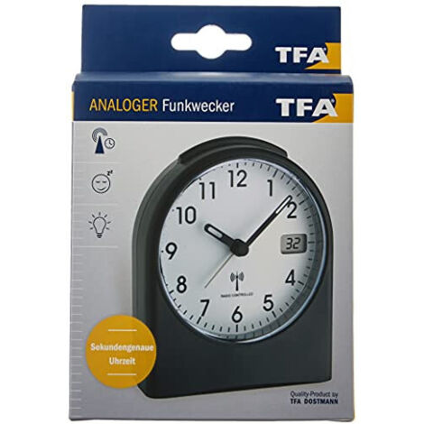 TFA 98.1040.01 Funk Wecker Uhren und Wecker