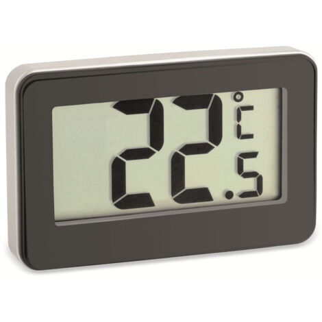 TFA Digitales Thermometer 30.2028.01, schwarz