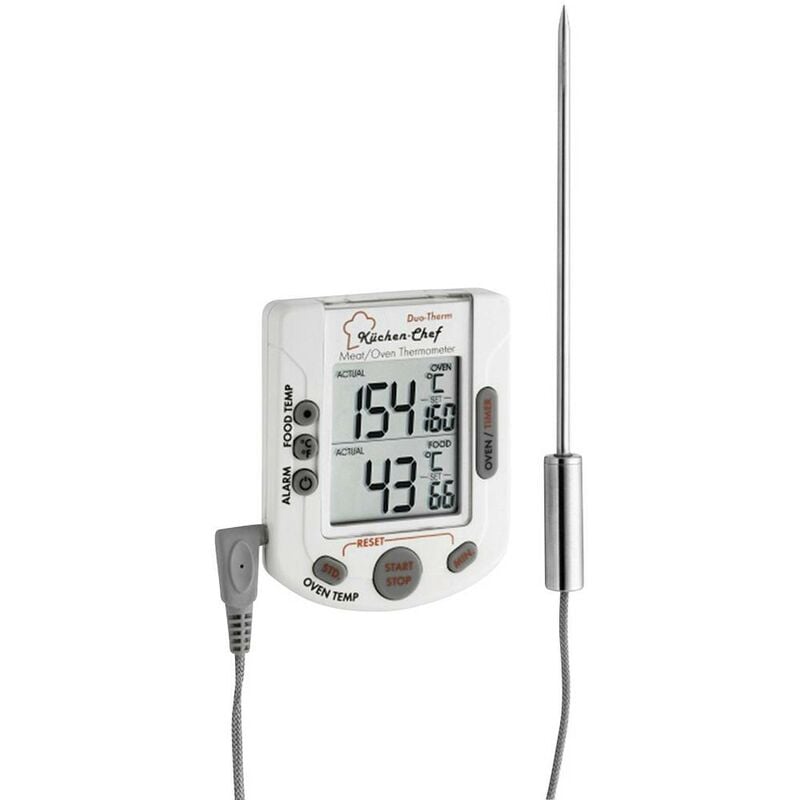Image of Tfa Dostmann - 14.1503 Termometro da cucina Temperatura forno e nucleo, con touch screen, con temporizzatore, Allarme mai
