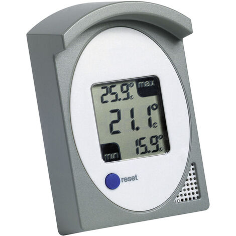 TFA Dostmann Base Funk-Thermometer Weiß