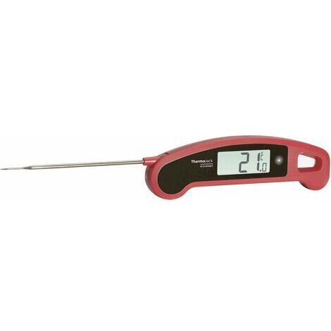 TFA Dostmann 30.1060.05 Thermomètre de cuisine protection contre les projections d'eau IP65, surveil