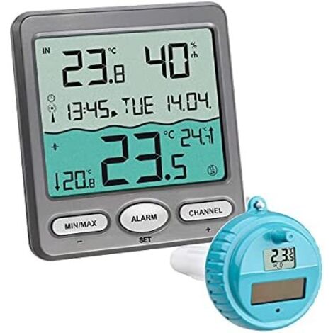 TFA-Dostmann 30.3056.10 Termometro piscina antracite