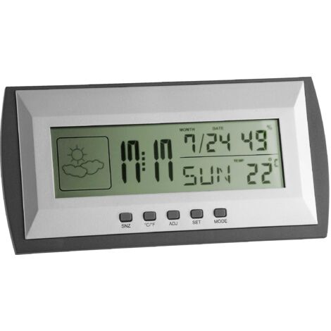 TFA Dostmann 35.1065 Stazione meteorologica Digitale Colore: Argento/Grigio