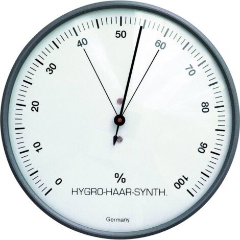 TFA Dostmann 44-2003 Igrometro nero preciso ed elegante