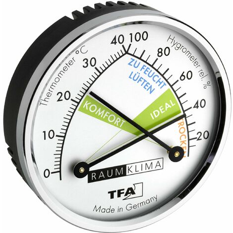 TFA Dostmann 45.2024 Termoigrometro Argento 45.2024