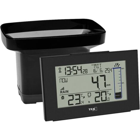TFA Dostmann 47.3006.01 Pluviomètre radiopiloté