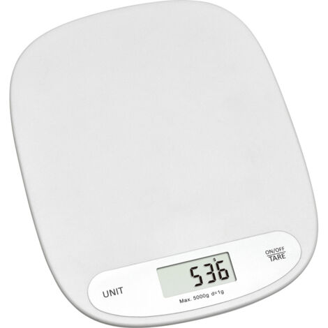 TFA Dostmann 50.2003.02 Küchenwaage digital mit Wandbefestigung Wägebereich (max.)=5000 g Weiß 155 x