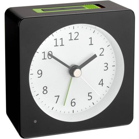 TFA Dostmann 60.1031.01 à quartz Réveil noir Heures de réveil 1 Y772032