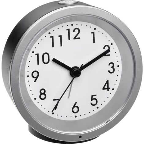 TFA Dostmann 60.1034.01 à quartz Réveil noir Heures de réveil 1 Y771712