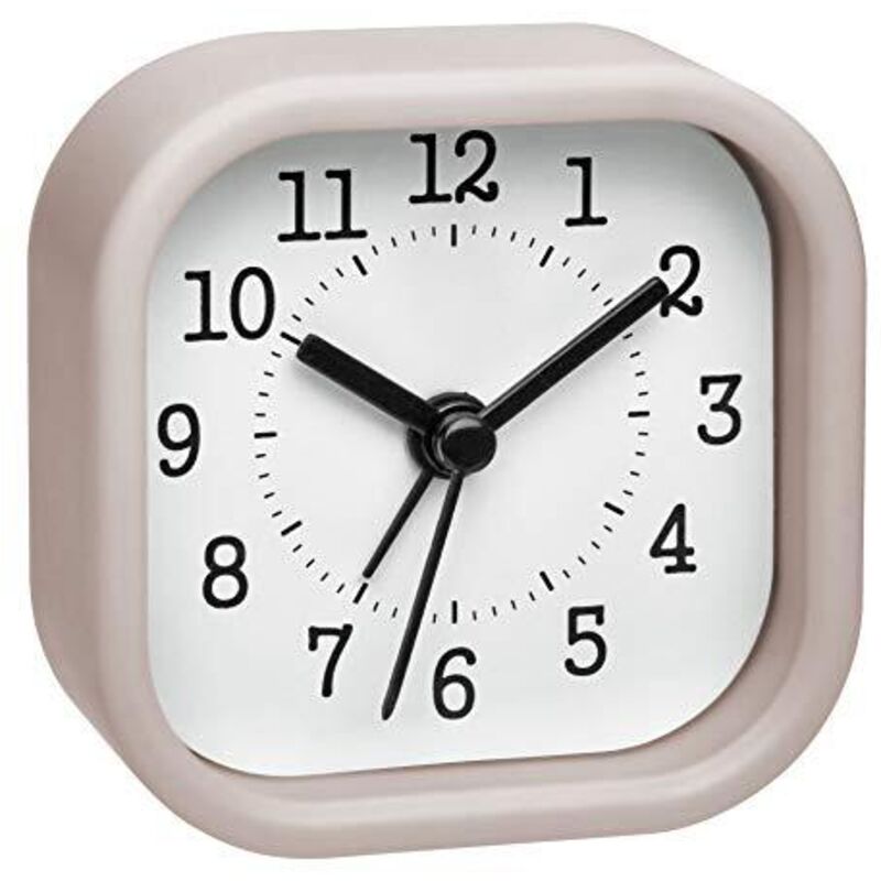 Tfa Dostmann - 60.1035.16 Quarzo Sveglia Rosa pastello Tempi di allarme 1