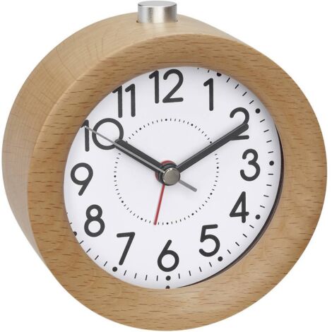 TFA Dostmann 60.1039.05 à quartz Réveil hêtre Heures de réveil 1 X512262