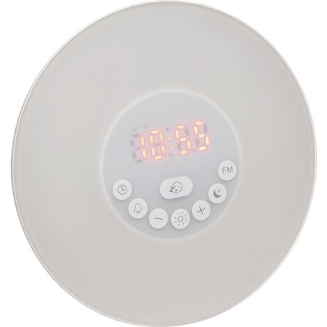 TFA Dostmann 60.2019.02 Quarz Wecker Weiß