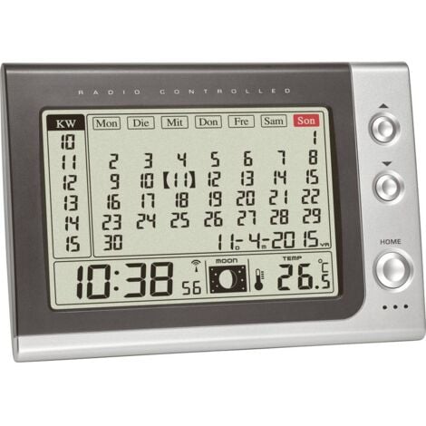 Orologio elettronico da tavolo digitale LCD, auto orologio digitale  Orologio Digitale LCD da tavolo con cruscotto digitale con datario  calendario per auto Home Office - 3,0 * 1,7 * 0,7 pollici : : Auto  e Moto