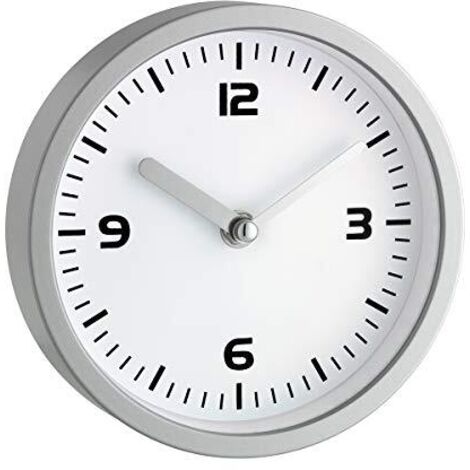 TFA Dostmann 60.3012 Orologio da Parete Argento 16 cm