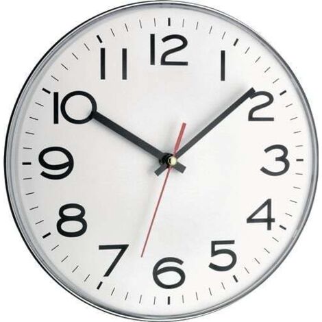 TFA Dostmann 60.3017 Wanduhr Weiß 28 cm