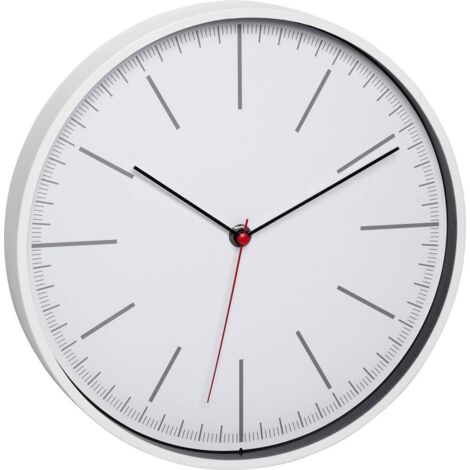 TFA Dostmann 60.3049.02 Orologio da Parete Bianco 28 cm