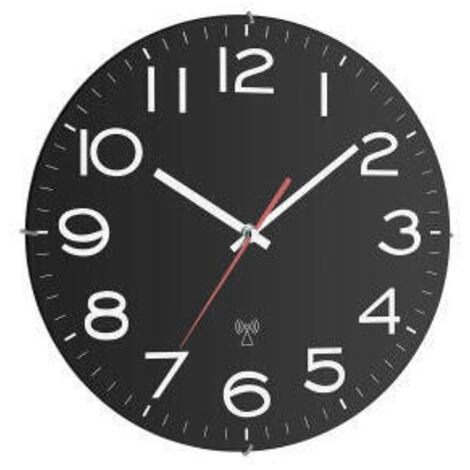 TFA-Dostmann 60.3509 reloj de mesa o pared Alrededor Negro