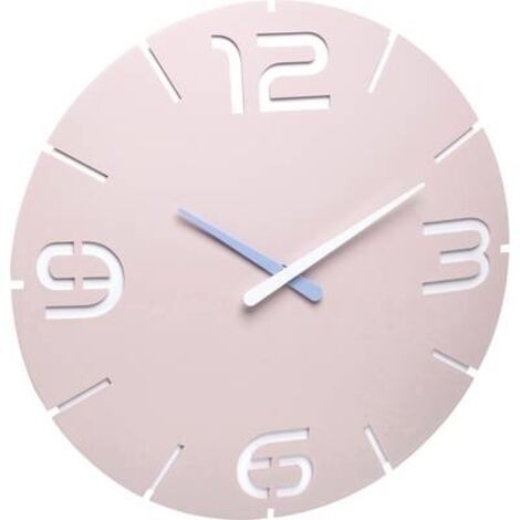 TFA Dostmann 60.3536.16 Funk Wanduhr 35 cm x 3.5 cm  Rosa