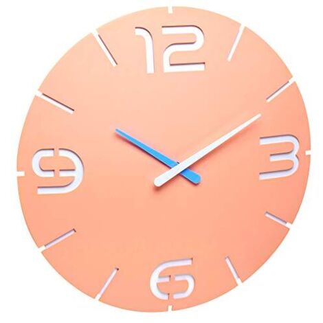 TFA Dostmann 60.3536.16 Radiocontrollato Orologio da parete 35 cm x 3.5 cm Rosa